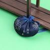 Festival del Bote del Dragón Accesorios Hanfu bolsita halter de corte borla bolsita colgante para coche brocado Festival del Medio Otoño bolsita bolsa vacía