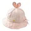 Sombrero de Bebé para el Sol de Verano Sombrero de Pescador para Niños y Niñas Sombrero Solar para Bebé Niñas Primavera y Otoño Sombrero de Cubo con Protección Solar Ajustable