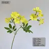Flores Artificiais para Casamento, Orquídeas Neve Perfumadas, Arranjos Florais para Salão de Casamento, Trevo da Sorte, Guia de Caminho de Flores, Arte Floral de Fundo, Flores Pequenas, Flores Artificiais