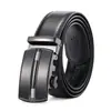 Cinturón de Cuero Personalizado para Hombre de Cuero Genuino Hebilla Automática Cinturón de Cintura de Piel de Vaca Logo Impreso a Color Regalo de Negocios Hebilla de Trinquete Cinturón de Cuero de Primera Capa para Hombre