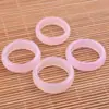 Colgante de Anillo de Resina Geométrica en Capas Imitación Jade con Borlas Materiales para Joyería DIY
