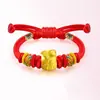 Bolsa de la Fortuna de Oro Puro 999 Shuibei, Cuenta de la Suerte para Pulsera DIY con Cuentas para Riqueza y Fortuna - Venta al por Mayor de Fábrica