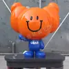 Escultura IP luminosa de PRFV personalizada mascote de grande empresa figura de desenho animado fábrica de origem instalação no local