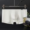 Cueca boxer masculina de fio com bolsa ampliada U convexa tromba de elefante absorvente de suor respirável quatro cantos uma geração de roupa íntima transfronteiriça
