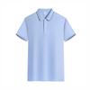 Camiseta de Trabajo de Verano de Solapa y Manga Corta Camiseta Publicitaria de Equipo Personalizada Camiseta Cultural Camiseta Polo Ropa de Trabajo Bordado Estampado