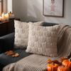Funda de Almohada de Peluche Fantasma Calabaza de Halloween Transfronteriza Decoración Festiva para Sala de Estar Cojín para Sofá Almohada de Cama para Dormitorio