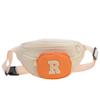 Bolsa de Peito Infantil Linda Bolsa Crossbody Estilo Coreano Mochila Pequena Contrastante para Meninos e Meninas Saindo com Troco Bolsa de Cintura Atacado