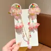 Accesorios para el Cabello de la Dinastía Han para Niñas, Tocado de Estilo Antiguo, Nueva Cadena para la Frente Chinoiserie, Borla de Princesa Súper Hada, Accesorios para el Cabello para Niños