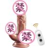 Muhuan Carregador Telescópico Balanço Simulação de Aquecimento Pênis Masturbação Feminina Vibrador Brinquedos Sexuais Adultos