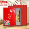 Caderno A5 cultural e criativo estilo chinês com logotipo personalizado, adequado para reuniões de escritório e como presente, bloco de notas de alto valor estético