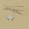 Agulha para miçangas ferramenta manual diy agulha para miçangas agulha para miçangas miçangas de arroz agulha longa atacado gancho lateral extra fino de chumbo