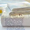 Sábana de Clase A Pieza Única Modelo Nuevo 2025 Colcha de Gasa de Doble Capa Dormitorio No Algodón Puro Funda de Almohada Individual Juego de Tres Piezas Cuatro Estaciones 4