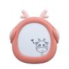 Lámpara de mesa pequeña con atmósfera de color de dibujos animados creativos, minilámpara de mesa de aprendizaje recargable, luz nocturna de escritorio con protección ocular para estudiantes