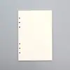 Papel A4 B5 A5 A6 Quadriculado Liso Folha Solta 4 Furos 6 Furos 9 Furos 100g Caderno de Folhas Soltas Recarga A5S Páginas Internas do Caderno