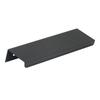 Roupeiro invisível preto moderno simples high-end gaveta armário porta punch-free embutido branco punho longo