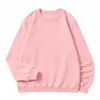 Sudadera con Cuello Redondo de Algodón Loopback de 380g, Marca de Moda Transfronteriza, para Hombres y Mujeres, Color Sólido, Corte Holgado, Hombros Caídos, con Felpa Interior, Top de Manga Larga Otoño/Invierno