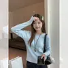 Top de malha estiloso para o início da primavera no estilo Chanel, novo suéter de gola redonda para a primavera de 2025 com bordas plissadas, blusa básica feminina