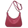 Bolso Dumpling Casual de Gama Alta para Viajero Diario Mujer 2025 Nuevo Bolso para Madre de Mediana Edad Hombro Único Cuero Suave Bolso Cruzado de Axila