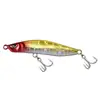 Isca de Jigging com Gancho Duplo com Fundição de Liga 8t para Arremesso Ultralongo, Adequada para Pescar Peixe Mandarim, Robalo e Peixes de Água Doce