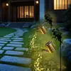 Transfronterizo Nuevo Hervidor Solar Hada de las Flores Personalidad Creativa Exterior Patio Césped Porche Metal Decorativo Enchufable