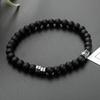 2026 Nueva Moda Geométrico Pulsera para Hombre Simple Clásico Pulsera con Abalorios de Piedra y Brazalete Joyería para Hombre