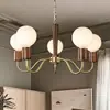 Lustre Clássico e Elegante para Sala de Estar, Luminária de Hall de Luxo Estilo Retrô, Luminária para Sala de Jantar e Quarto Principal em Nogueira, Lustre Novo Estilo Chinês