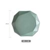 Louça Morandi Conjunto de Pratos Diamante Cor Pura Escandinavo Prato Ins Doméstico Simples Cerâmica Fosca Tigela de Água com Açúcar