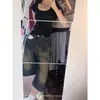 Shorts de Mezclilla Cortos Americanos de Calle Principal para Mujer, Estilo Nuevo de Verano, Desgastados, Sueltos, de Pierna Ancha, Adelgazantes, Versátiles Pantalones Midi Rectos