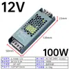 Caja de Luz LED Fuente de Alimentación Integrada 12V24V18W24W36W48W60W72W Transformador de Tira de Luz Lineal