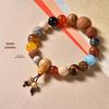 Pulseira bodhi com 18 sementes Lingyin, pulseira bodhi com 18 contas para crianças, pulseira bodhi com contas Bodhi, presente por atacado
