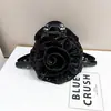 Nuevo Pasador de Pelo con Flor de Cristal Estilo Coreano para Mujer, Moderno y Versátil, Sensación de Alta Gama, Accesorio de Pelo de Flor de Camelia de Lujo