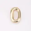 Broche de metal de anillo ovalado, prendedor de corsage vintage de moda, accesorio para ropa, pasador antideslizante