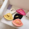 Chapéu de Pescador Bebê Primavera Chapéu Fino Bordado com Letras Chapéu para Meninos e Meninas Chapéu de Sol Chapéu Bacia Proteção Solar para Viagem Chapéu Moderno