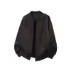 Nueva chaqueta de béisbol con cuello grueso para hombre, otoño e invierno 2026, estilo retro juvenil, corte holgado, versátil, ropa exterior casual
