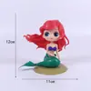 Decoração de Bolo de Aniversário Branca de Neve Ornaments Belle Frozen Elsa Sereia Fantasia Toppers