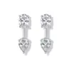 Pendientes de Zirconia de Moda Personalizados para Comercio Electrónico Transfronterizo Europeo y Americano 2026 Pendientes de Diseño Exquisito y Sencillo para Mujer