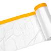 Máscara para Pintura Spray e Filme de Papel para Mascaramento Filme para Mascaramento Pintura Spray Automotiva Decoração de Casa Parede Filme Protetor à Prova de Poeira Impermeável