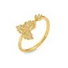 Anillos para Mujer, Estilo Europeo y Americano, Anillos de Circonita de Gama Alta, Diseño de Nicho, Lujo Ligero, Estilo de Celebridad de Internet, Anillos Abiertos para Dedo Índice