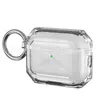 Adecuado para Funda Protectora de Auriculares Bluetooth AirPods Pro 3ª Generación, Carcasa Blanda Transparente Apple, Funda para Auriculares Anticaídas de Color Contrastante