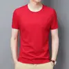 Homens e Mulheres Camiseta de manga curta Homens Côr sólida Cor lisa Preto puro Todo branco Camiseta simples Verão Branco puro Camiseta Top Roupas Meia Manga