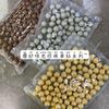 [Yisen] superfície fosca único diamante pérola base de metal botão de roupa cheongsam suéter suéter botão de camisa