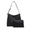 Bolsa de mão de couro encerado estilo retrô transfronteiriça, uma bolsa de ombro elegante e versátil para mulheres, apresentando um design leve e luxuoso com um estilo único de bolsa saco.