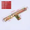 Fechadura Horizontal de Zinco Galvanizado Espessada Esquerda e Direita Universal Bidirecional Trava de Porta Placa de Soldagem Pesada Parafuso de Placa Estampagem Parafuso de Porta Dividida