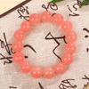 Pulsera Roja de Cambio de Color UV Yang ESR Bao Pulsera Mica Marina Pulsera Estilo Chino Pulido Terapia de Sangre Pulsera de Cambio de Color