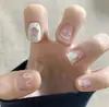 Unhas Usáveis Atacado Estilo Estampado Conjuntos de Unhas Usáveis Estilo Coreano Doce Suave Cool Múltiplos Estilos Arte de Unhas Pontas de Unha Usáveis