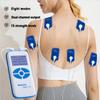 Masajeador Eléctrico para Fisioterapia, Parche de Electroterapia para Todo el Cuerpo, Masajeador de Pulsos de Acupuntura, Dispositivo Portátil de Amasado para Cuello y Columna Lumbar