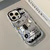 Aplicable a Funda para iPhone 18 a Prueba de Caídas Divertido Gato Fiesta de Música Espejo Apple 17 Pro Max Funda Protectora