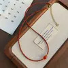 Collar de Cuentas Barrocas Naturales para Mujer Personalizado Ins Sol Dorado Amatista Nicho Dopamina Moda Cadena Clavícula