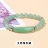 Europa e Estados Unidos pulseira de Cristal em Pó Ponte Cruzada pulseira de pedra Olho de Tigre verde Dongling joias simples da moda atacado