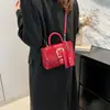 Bolso Pequeño Texchy 2024 Nuevo Bolso para Mujer Elegante Moda Bolso de Hombro Casual Estilo Coreano Moderno Indentación Bolso Cuadrado Pequeño